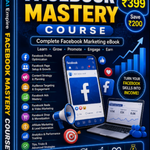 🚀 Facebook Mastery Course – Learn • Grow • Promote • Monetize