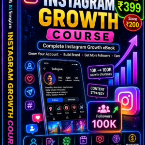 🚀 Instagram Growth Course – Build Your Brand & Grow Your Audience