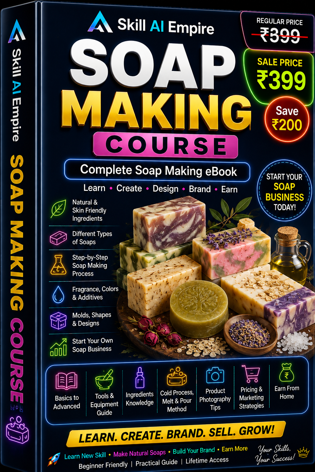 🧼 Soap Making Course – Learn • Create • Brand • Sell